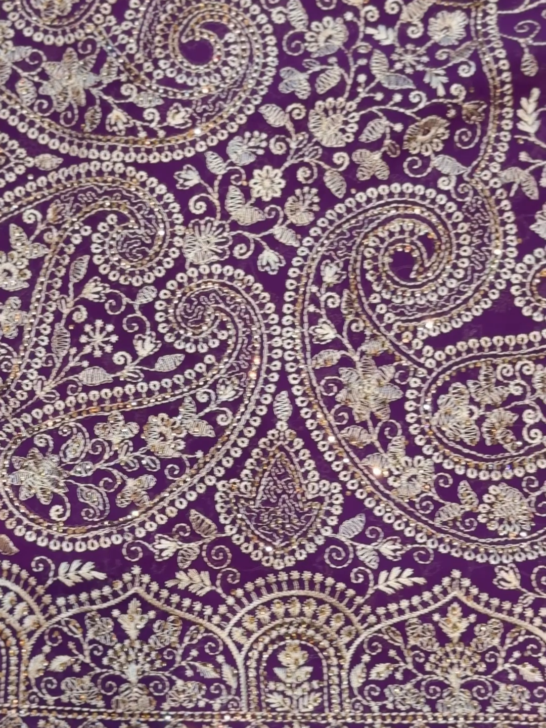 Satin Silk Heavy Zari Embroidered Floral Jaal Saree