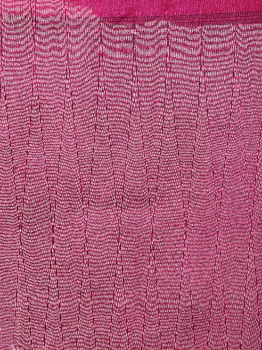 Mustard Digital Printed Bhagalpuri Chanderi Silk Saree with Floral Summer Design