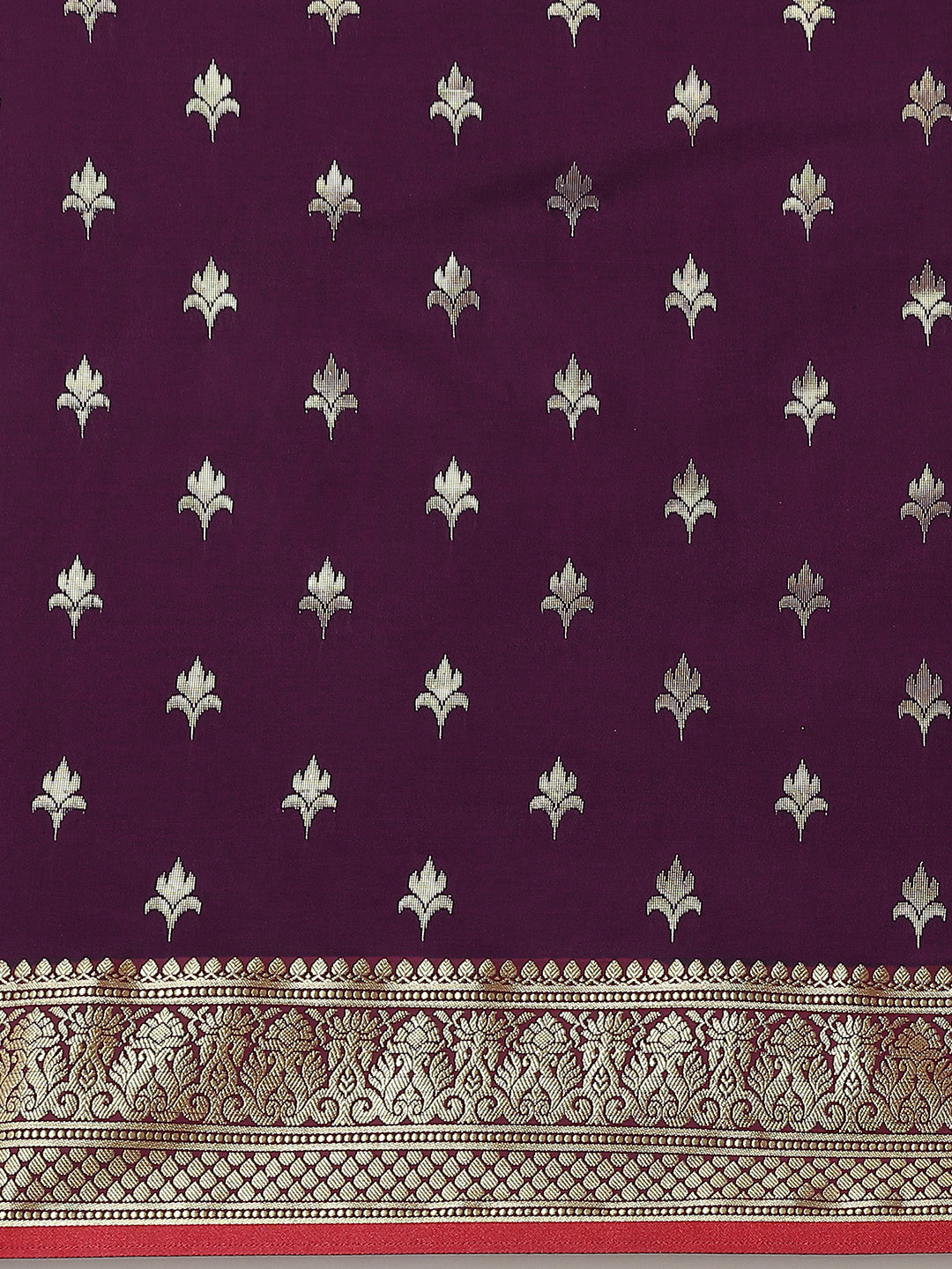 Ethnic Motifs Gold Zari Mysore Silk Bridal Handloom Woven Saree