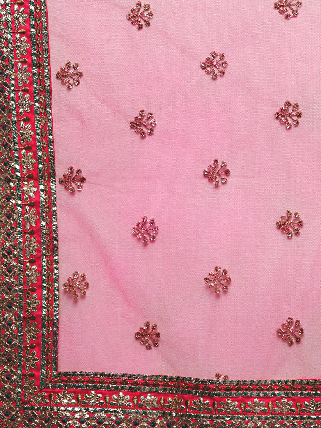 Mughal inspired Gota Patti Anarkali Kurta Set