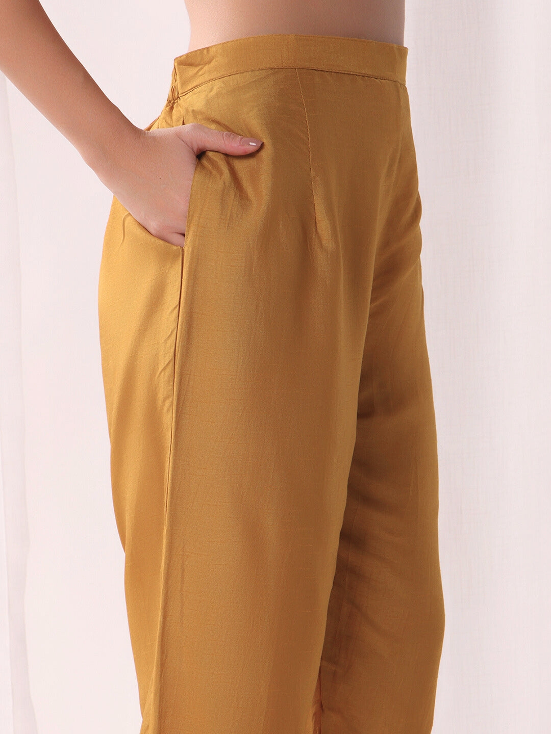 Zardozi and Kasab Embroidered Kurta with Banarasi Dupatta