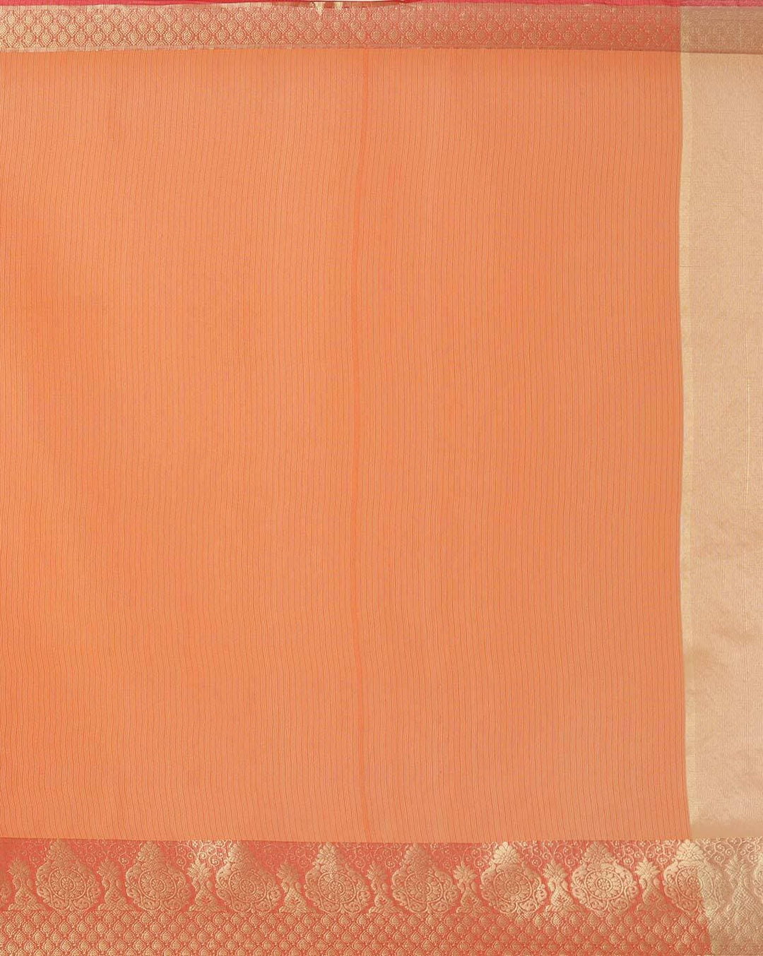 Chanderi Silk Saree in  Vibrant color & Intricate Zari Weaving Ethnic Border Pattern