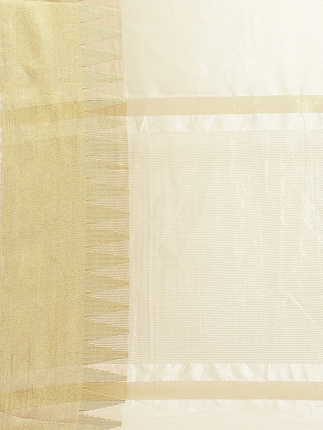 Kanjiwaram Dupion Silk Saree with Ethnic Temple Weaving Gold Zari Broad Border