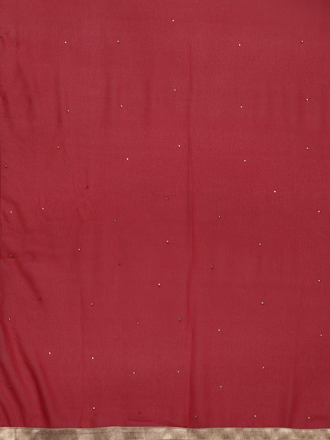 Bridal Maroon Cutdana & Stones Embellished Kurta Palazzo Dupatta Set