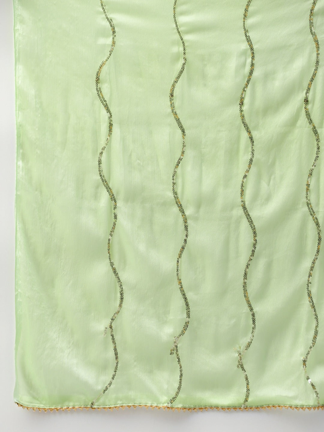 Resham Embroidery & Swaraoski Embellish Unstitched & Sequence Dupatta