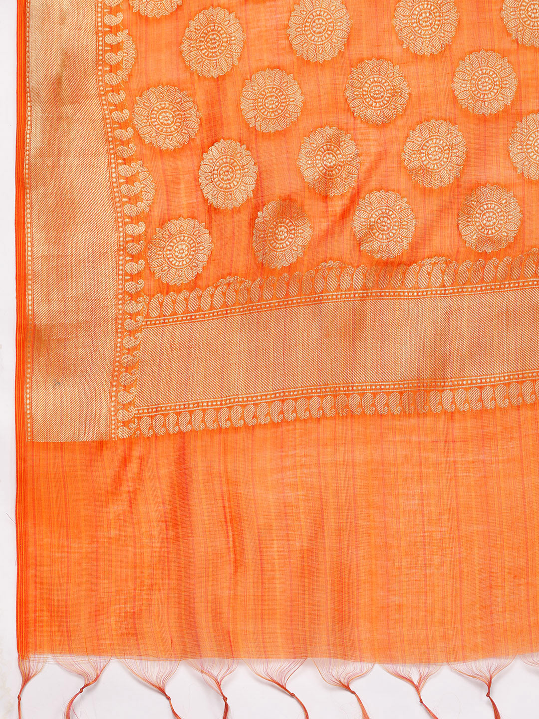 Banarasi Woven Kurta Sharara Set With Handloom Dupatta