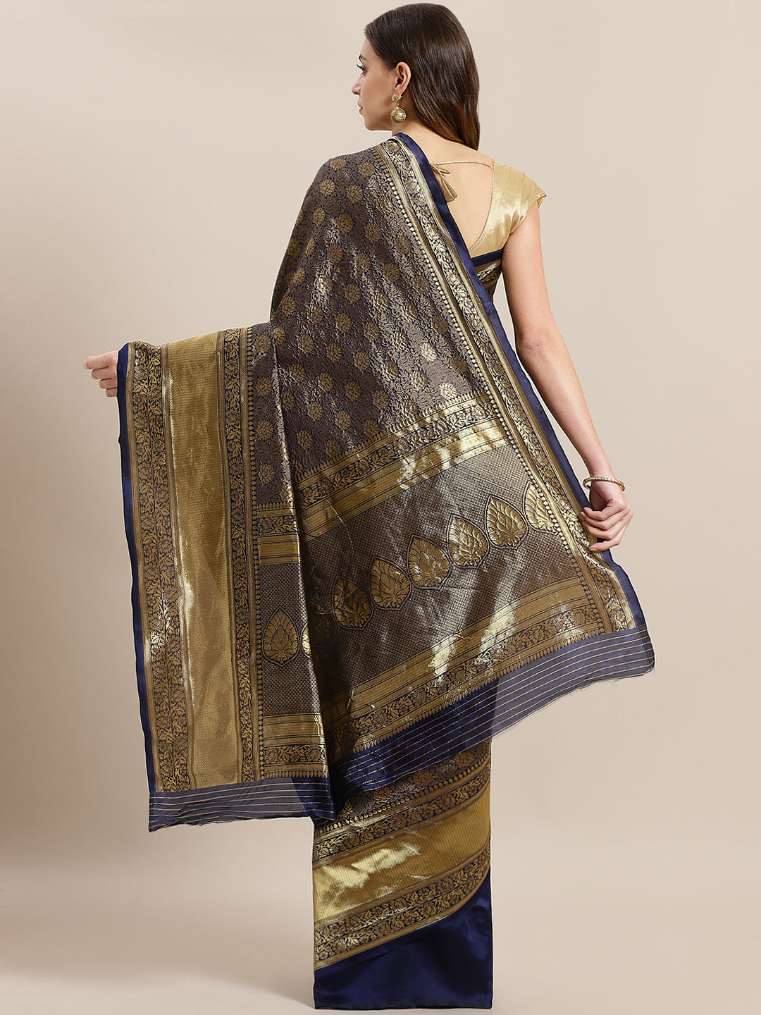 Kanjiwaram inspired Royal Silk saree
