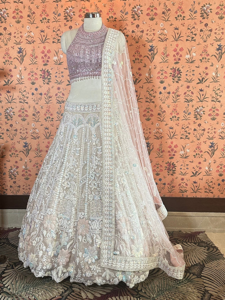 Vintage Rose Handcrafted Lehenga Set