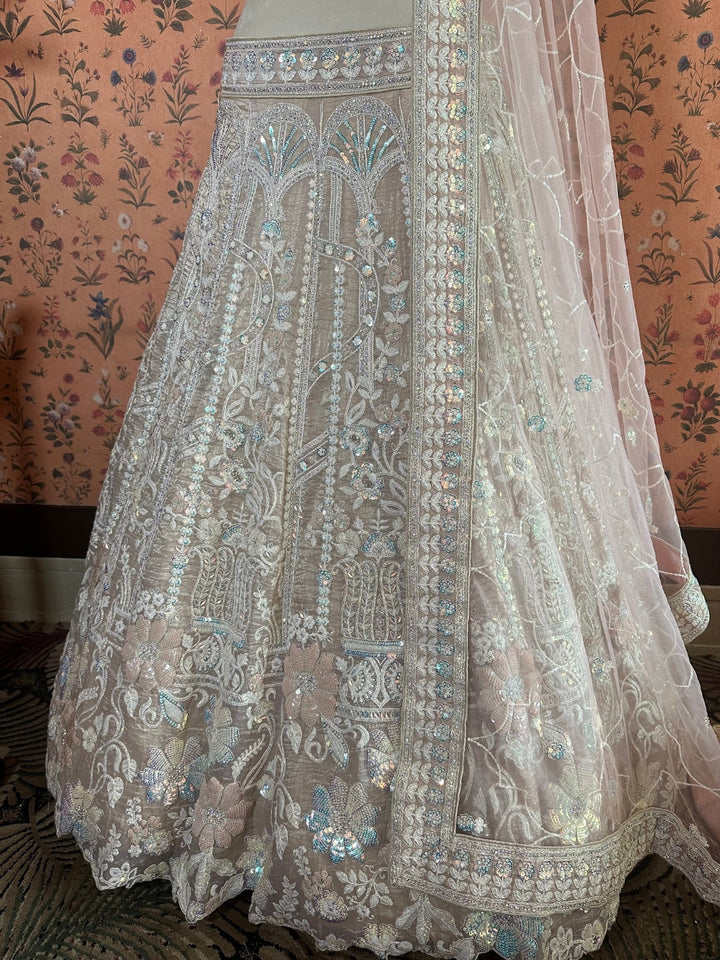 Vintage Rose Handcrafted Lehenga Set