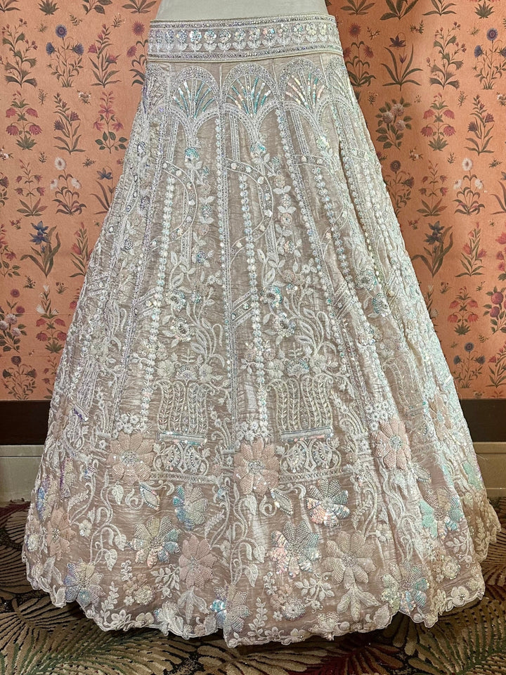 Vintage Rose Handcrafted Lehenga Set