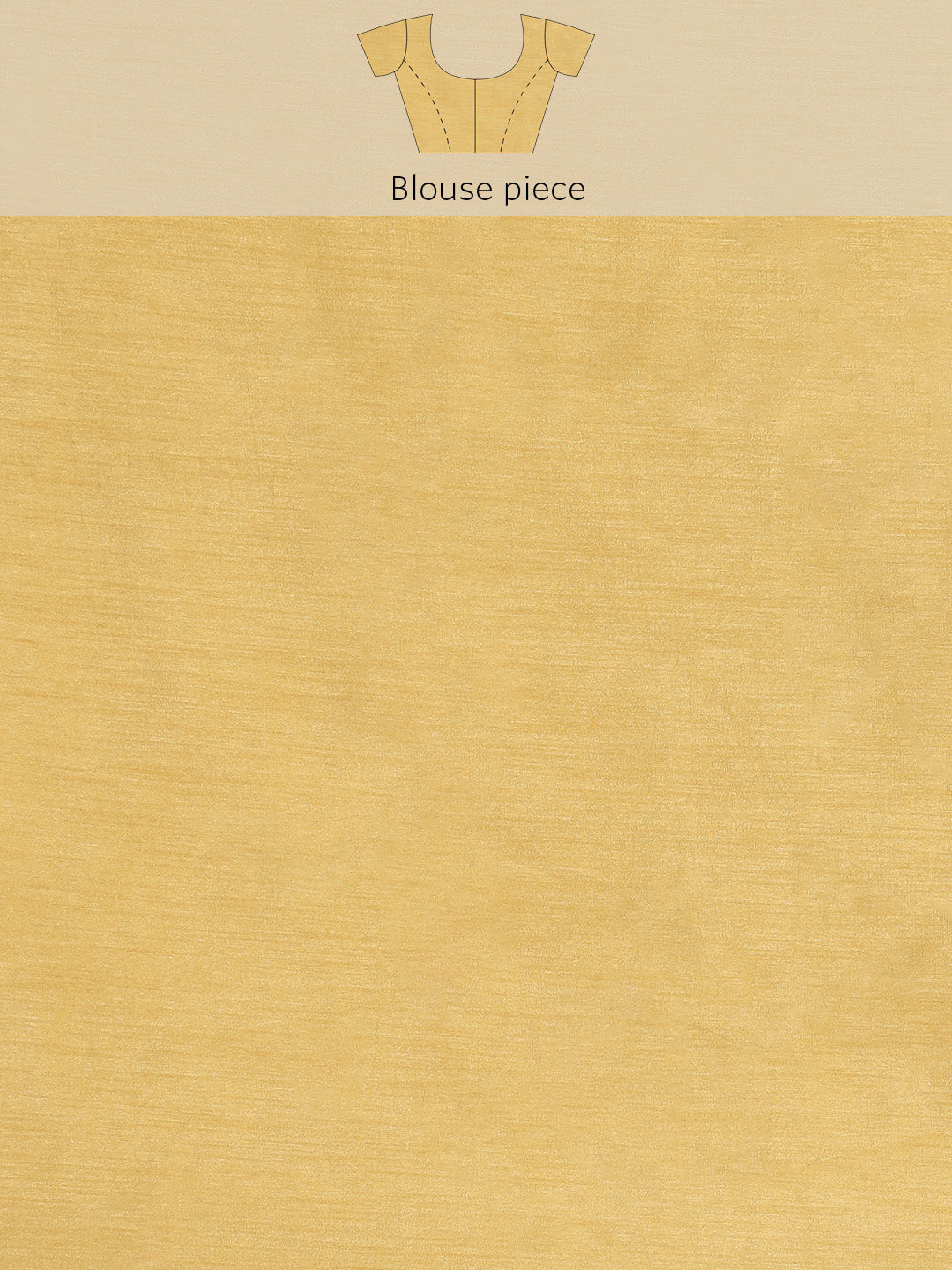 Golden White Resham thread Embroidery Chanderi Cotton Saree