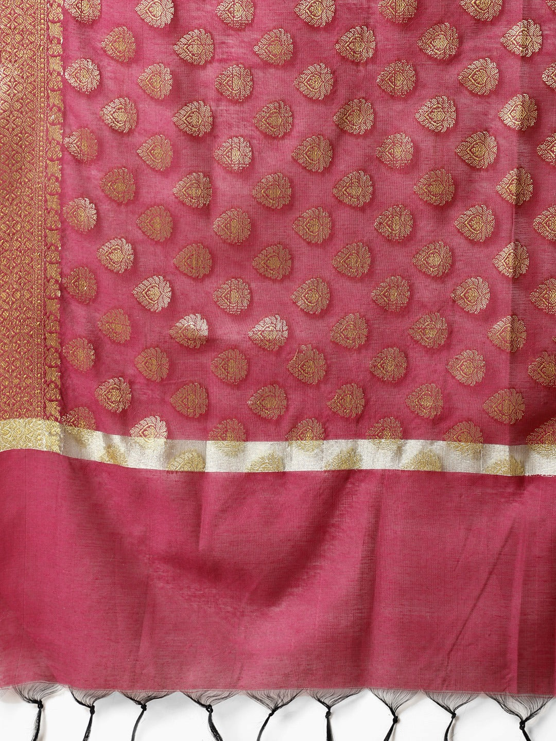 Banarasi Chanderi Silk Agarakha Pants Set with Dupatta