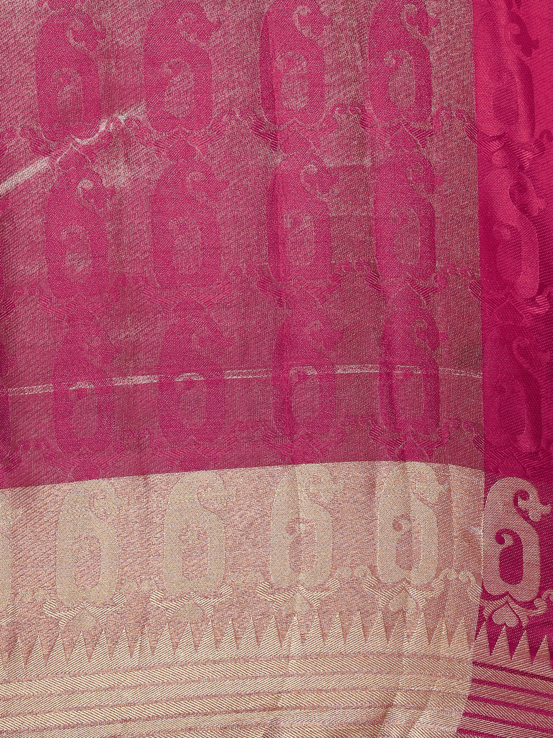 Yellow  Colored Banarasi Silk Saree
