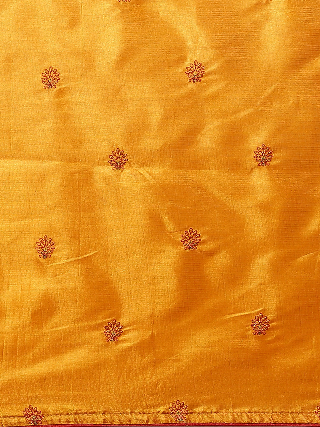 Tussar Banarasi Saree with Resham Floral Embroidery
