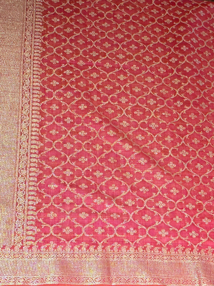 Red Woven Traditional Suit
