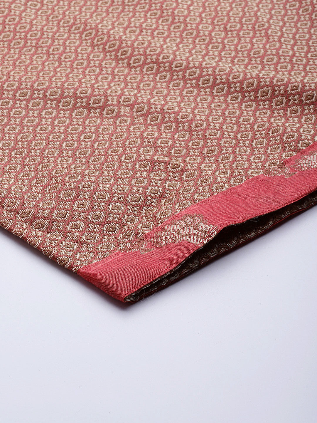 Banarasi Weaving Unstitched Suit Salwar Set With Handloom Dupatta