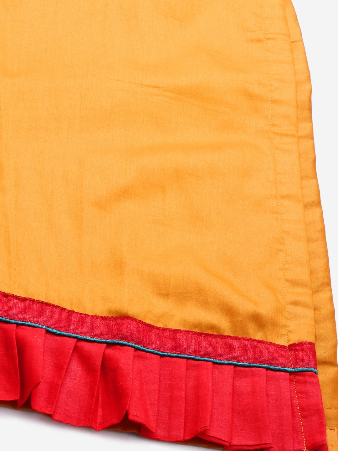 Cotton Unstitched Suit Set With Embroidery Dupatta