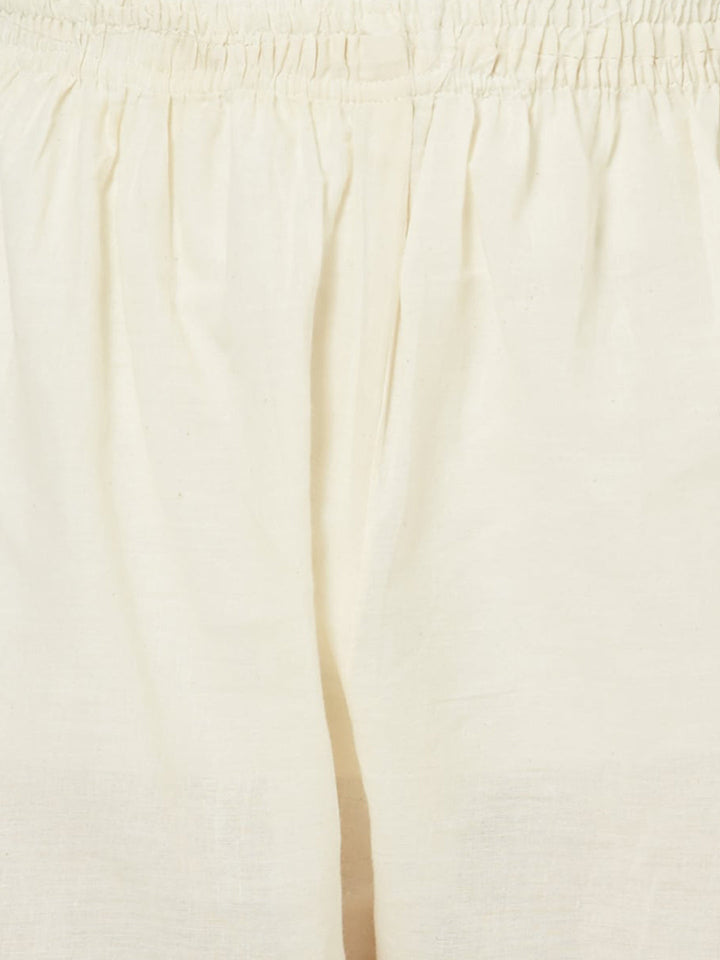 Semi-stitched Suit with Gota Patti Sharara and Bandhej Dupatta
