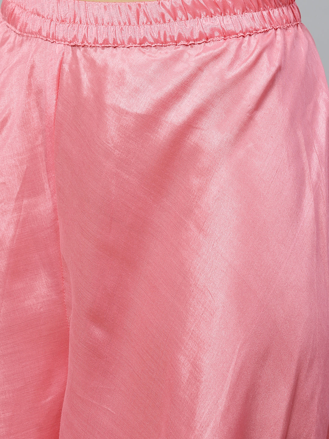 Chanderi Dress Material with  Resham Embroidery & Woven Banarasi Dupatta