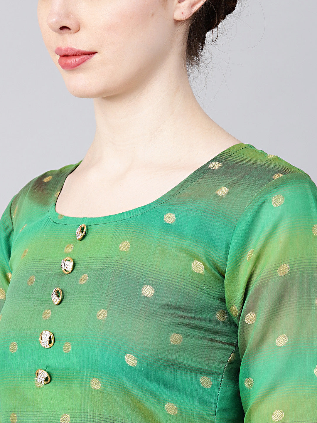 Banarasi Handloom Dress Material with Zari Resham Weaving