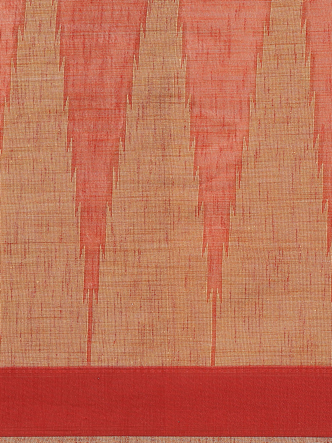 Jute Silk Resham Self embossed Saree with Kanjivaram Temple Pattern & Contrast Border