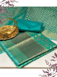 Teal Green Woven Suit