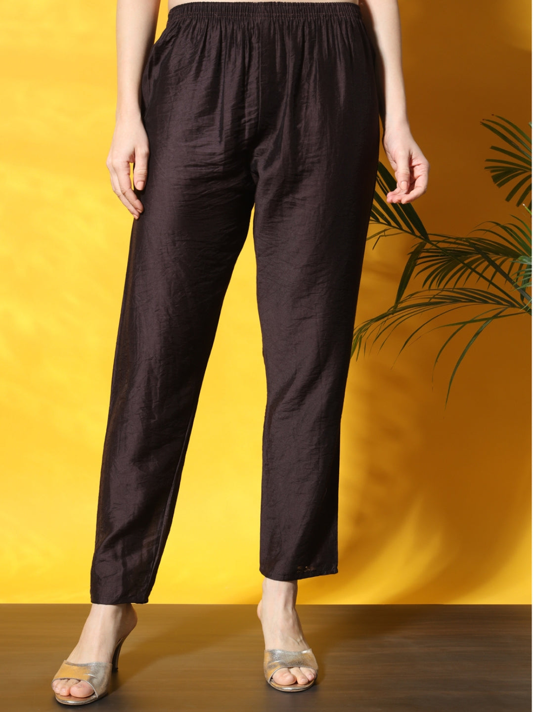 Abstract Floral Digital Print Kurta Pant Set