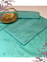 Aqua Blue Woven Suit