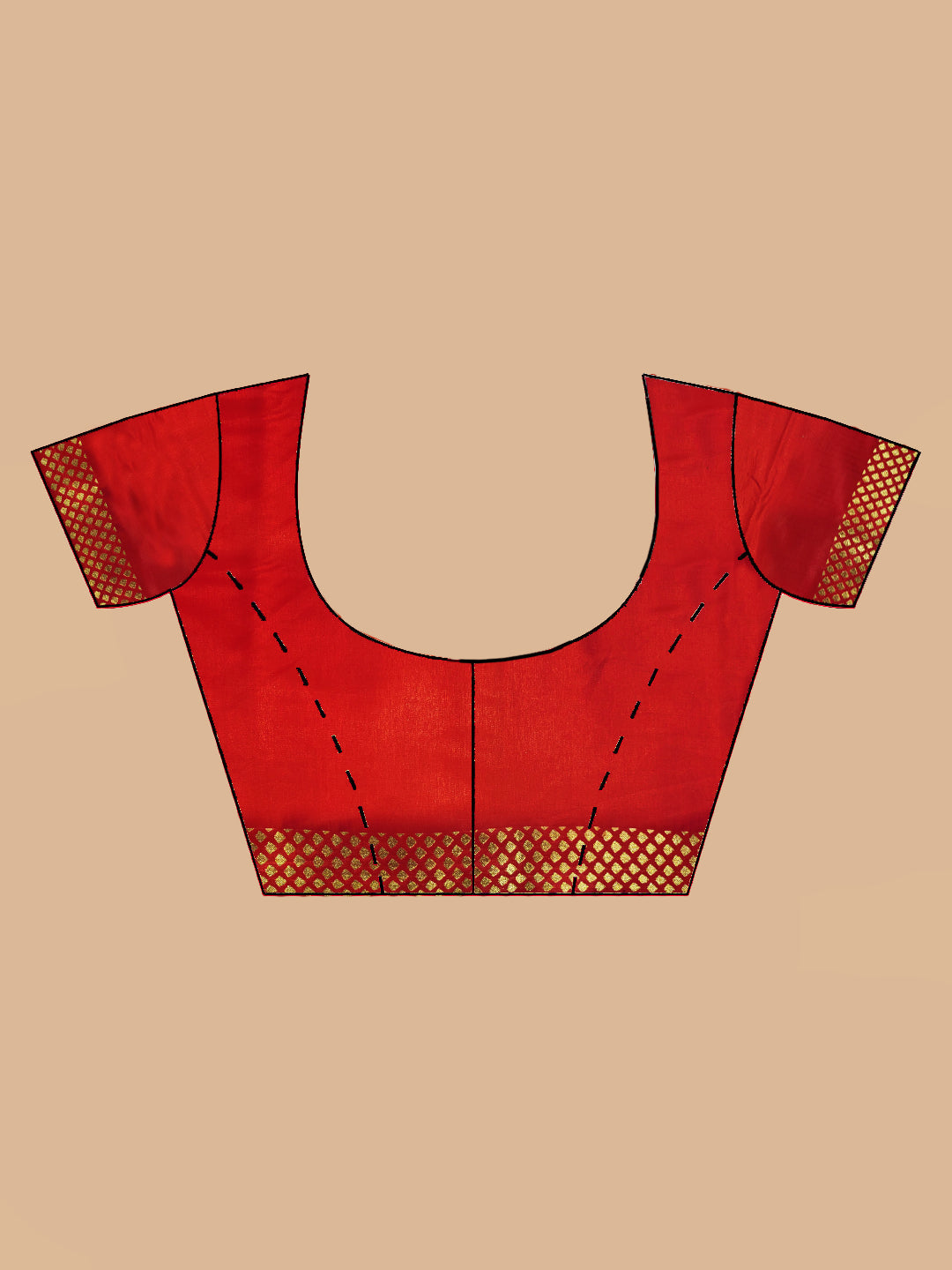 Traditional Handloom Banarasi saree with Intricate Zari Weaving