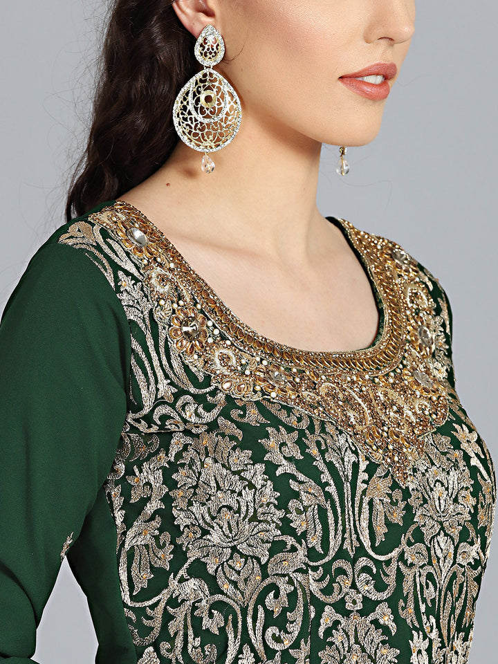 Resham and Zari Embroidered Sharara Kurta Set