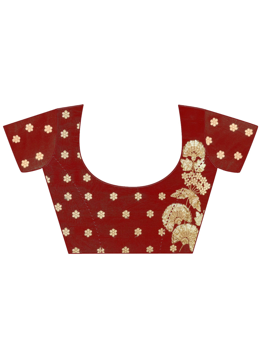 Maroon Velvet Heavy Embroidered Semi Stiched Lehanga Choli With Net Embroidered Dupatta