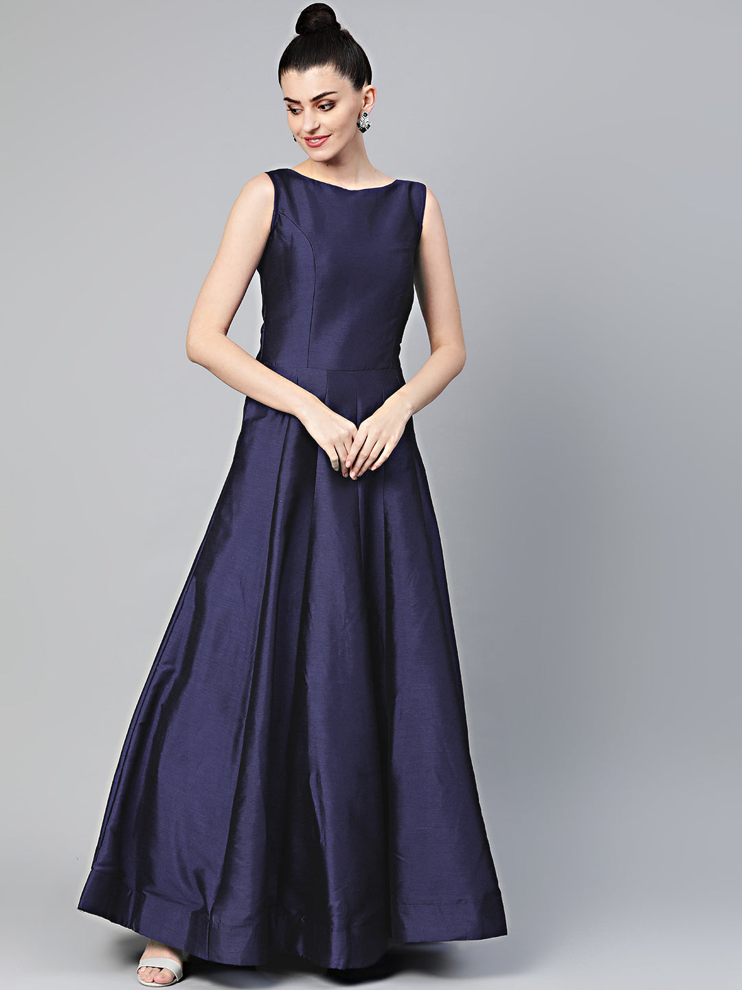 Three Piece Embroidered Jacket style Cocktail gown