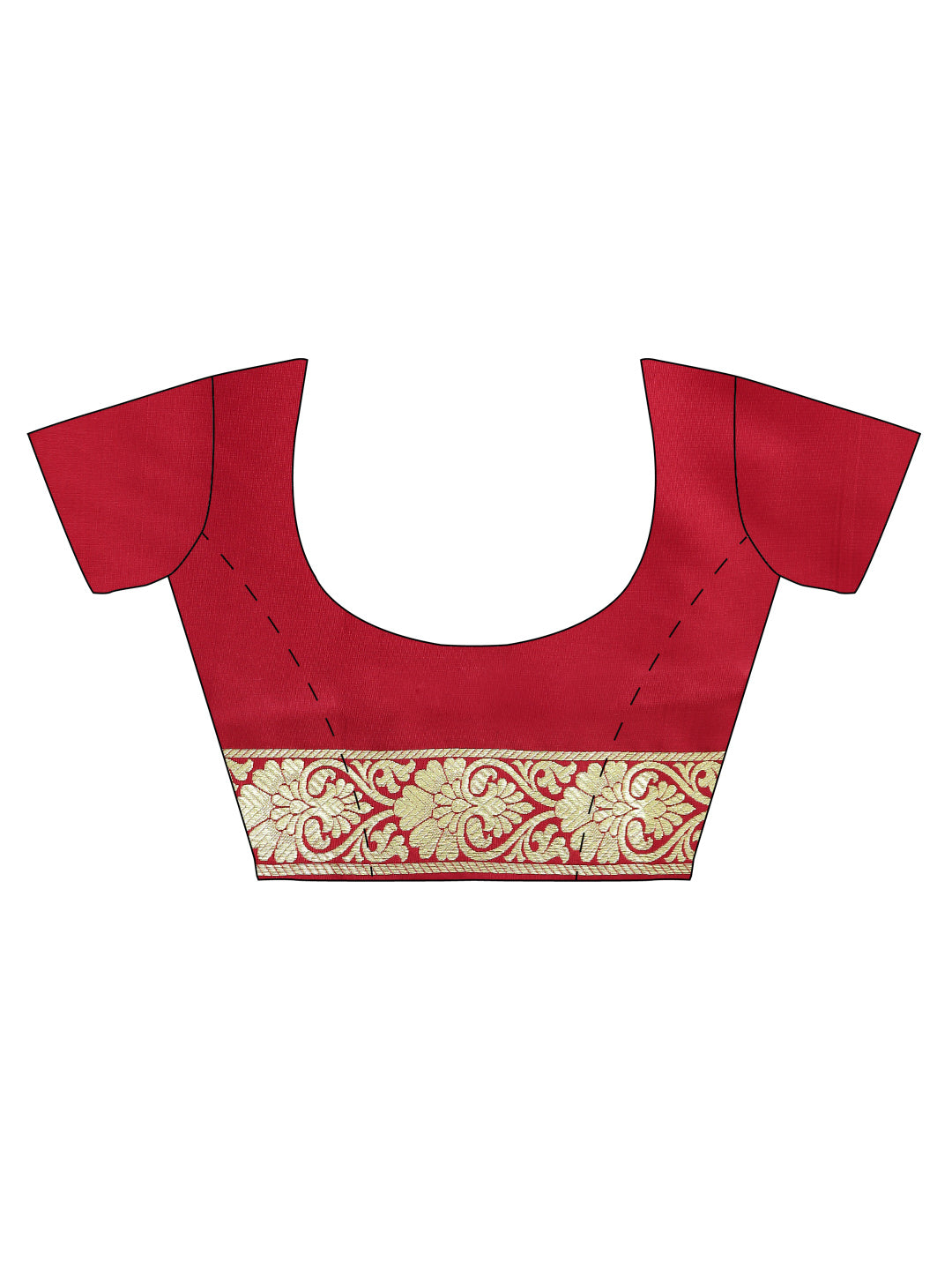 Kanjiwaram Handloom Silk Saree with Intricate Zari Motifs