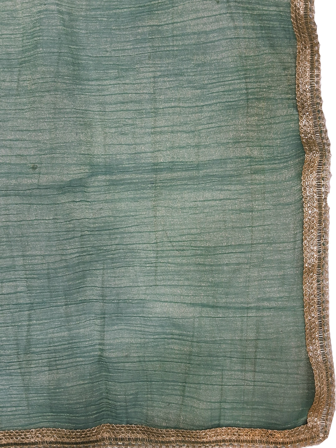 Sea Green Stone Embroidered Suit with Salwar and Dupatta