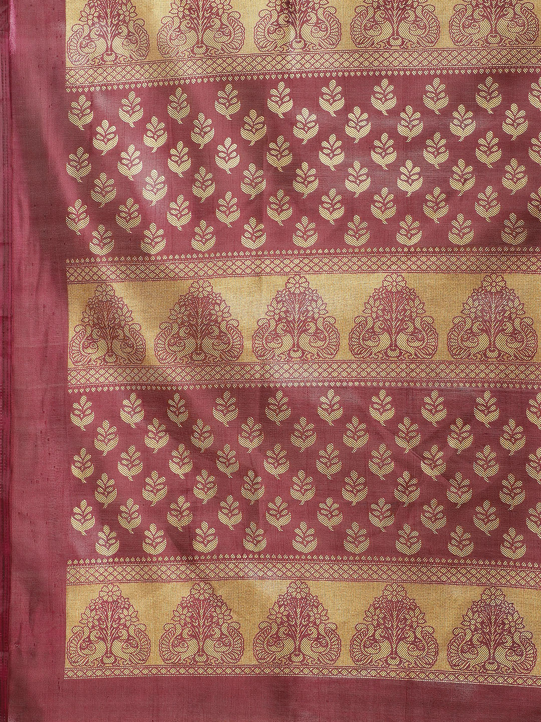 Bhagalpuri Silk Printed Saree with Animal Motifs