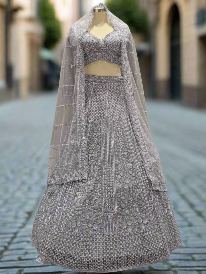 Lilac Lehenga Set
