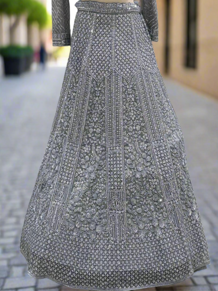 Lilac Lehenga Set