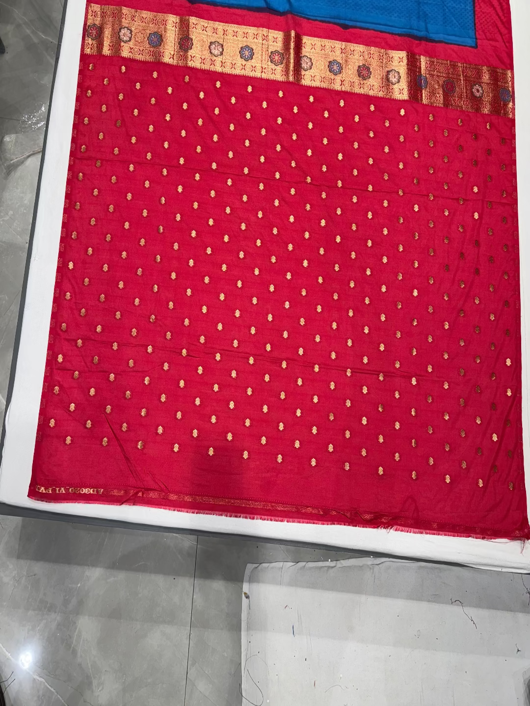 Royal Blue Banarasi Saree