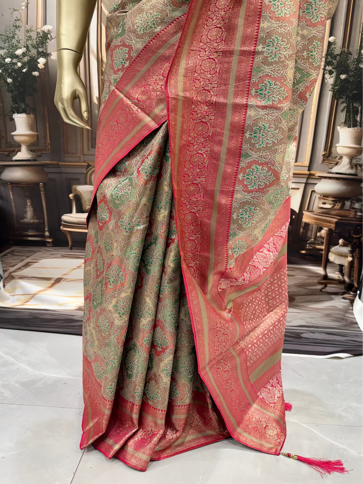 Multicolor Silk Saree