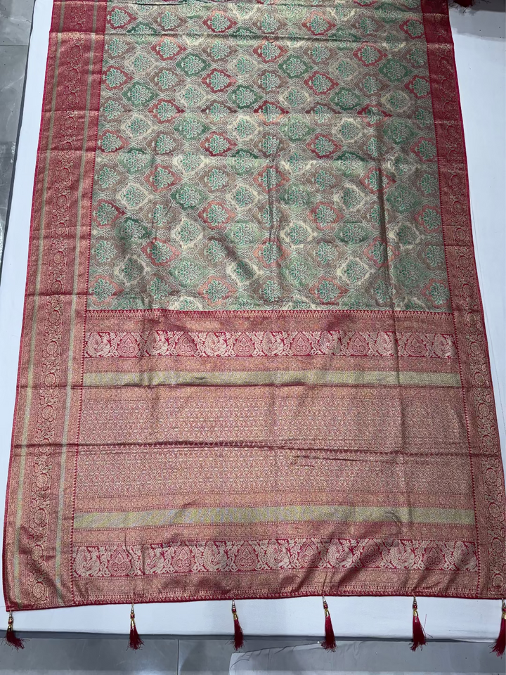 Multicolor Silk Saree