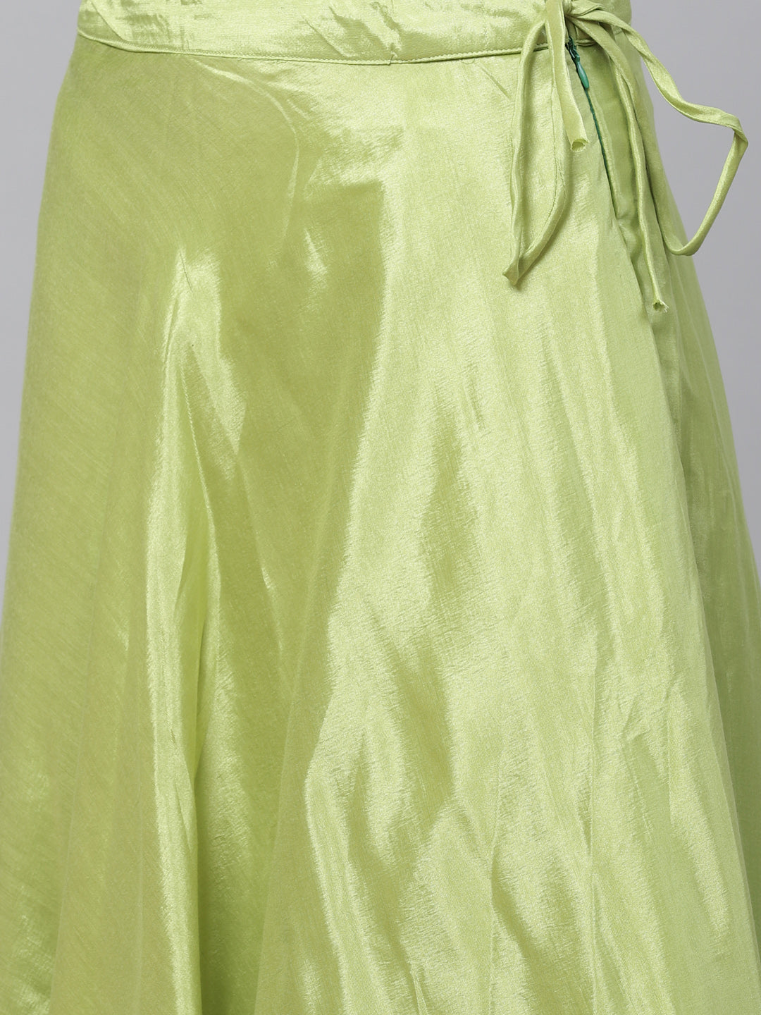 Chanderi Dress Material with  Resham Embroidery & Woven Banarasi Dupatta