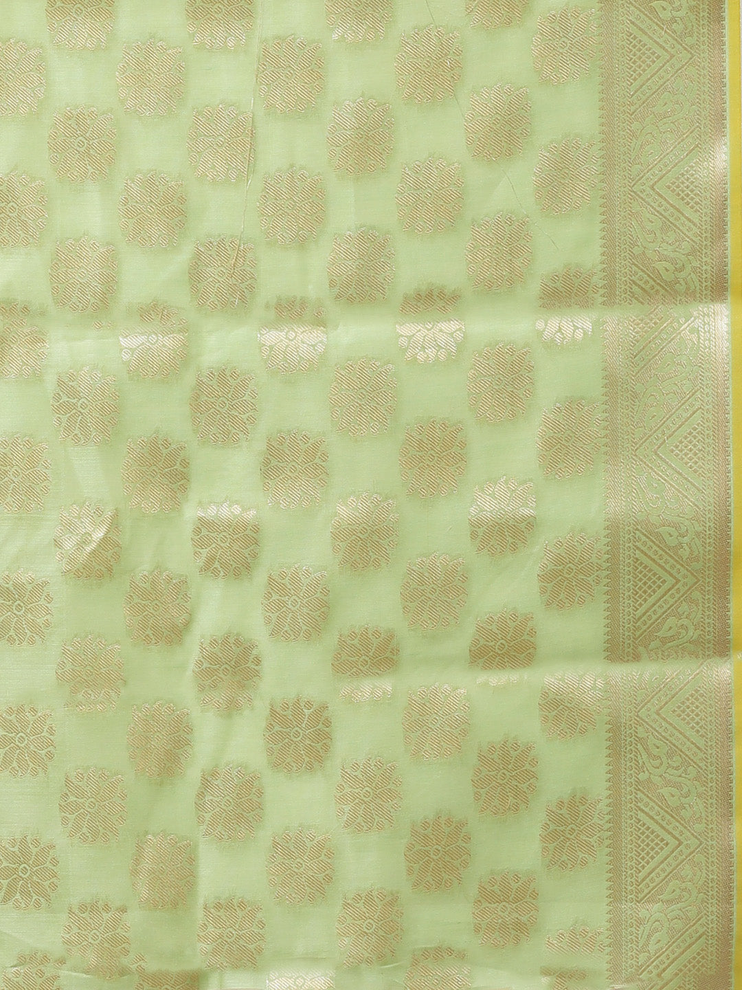 Chanderi Dress Material with  Resham Embroidery & Woven Banarasi Dupatta
