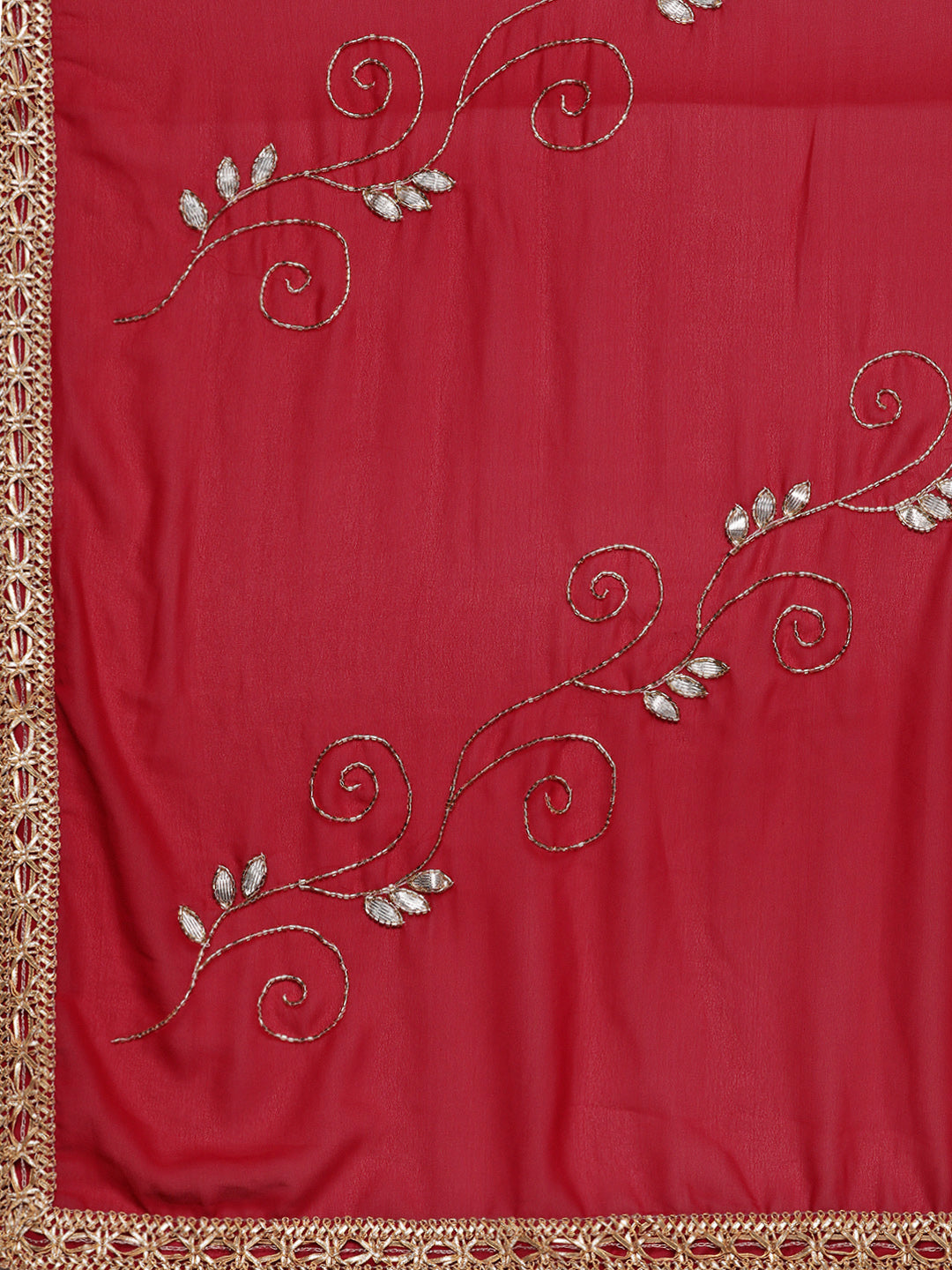 Peplum Kurta Sharara Set With Heavy Cut dana Embellished Dupatta.