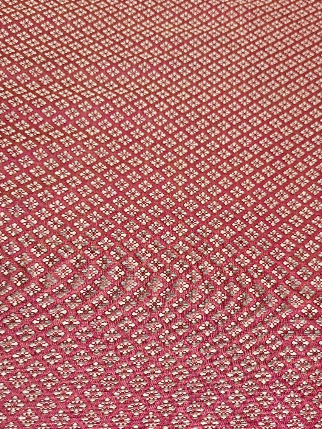 Banarasi Handloom Dress Material with Zari Weaving, Stylized Neckline & Jhallar Dupatta