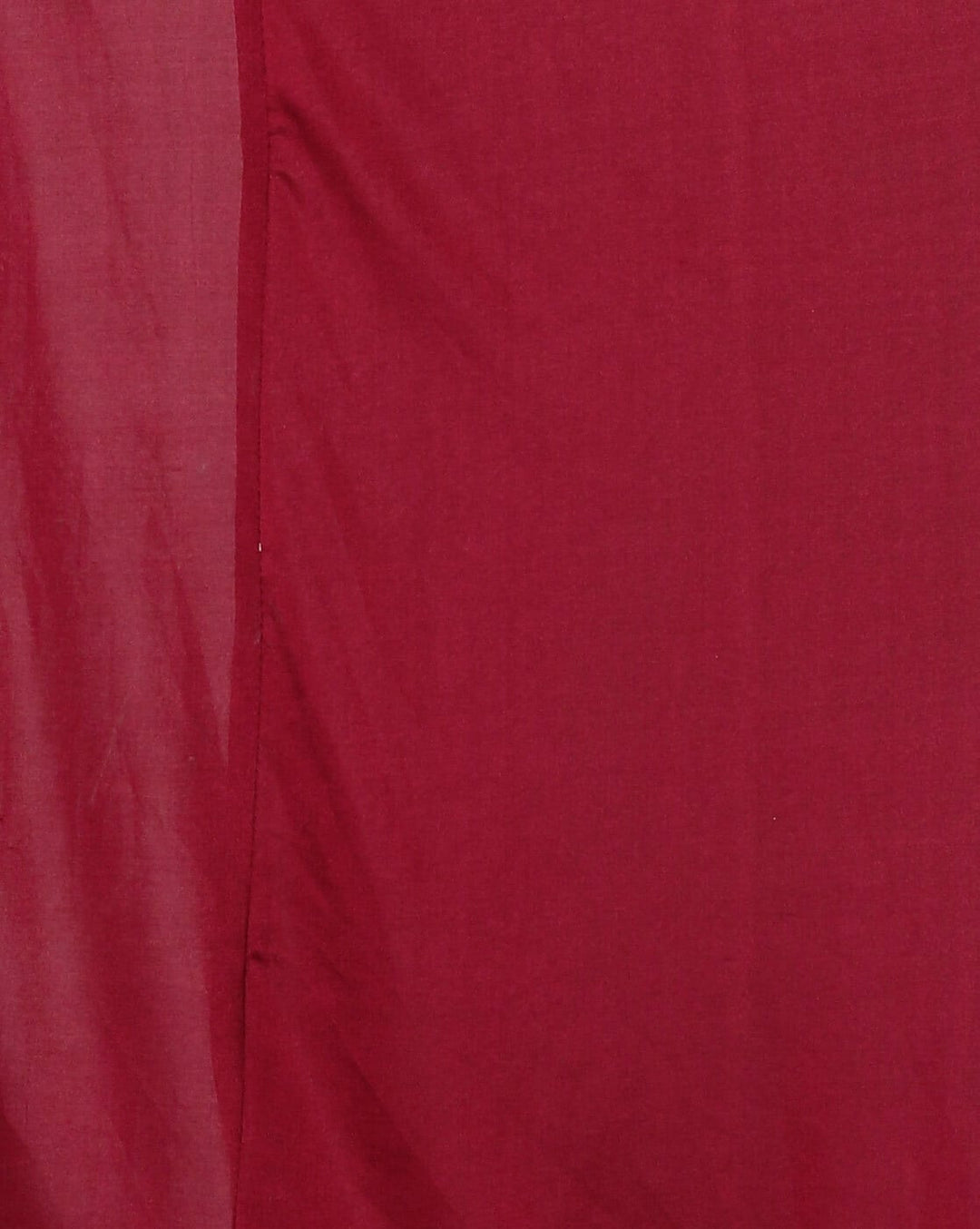 Made to Measure Maroon Ruffled Saree &  Black Sequence Off-Shoulder Embellished Blouse