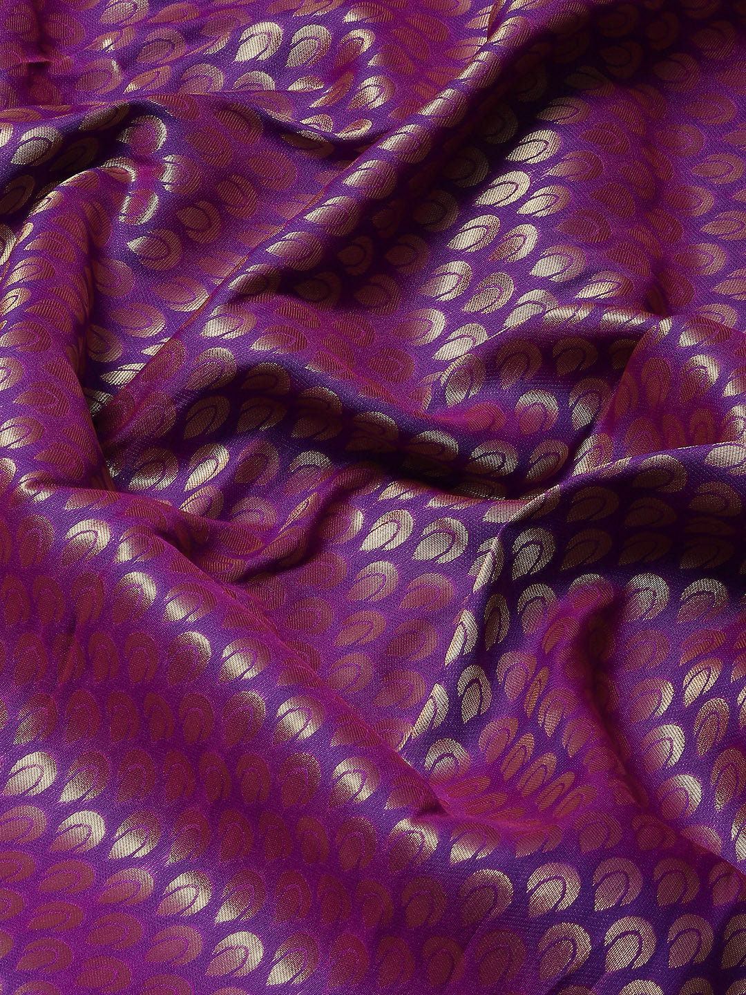 Wine Paithani Silk Handloom Saree with Zari Meenakari Peacock Motifs