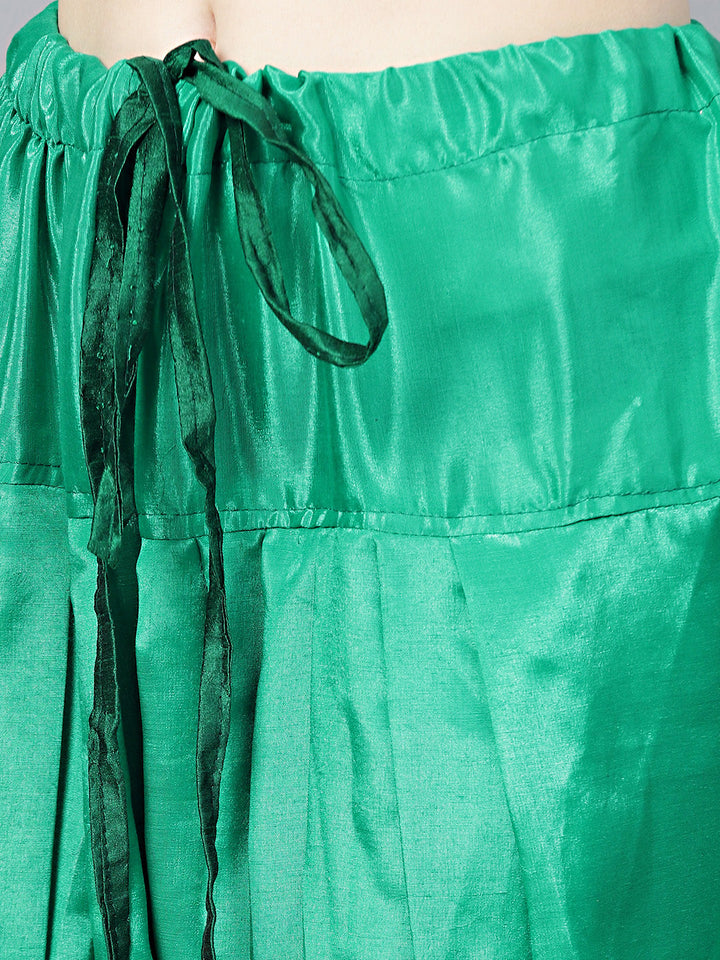 Chanderi Dress Material with Embroidered Dupatta