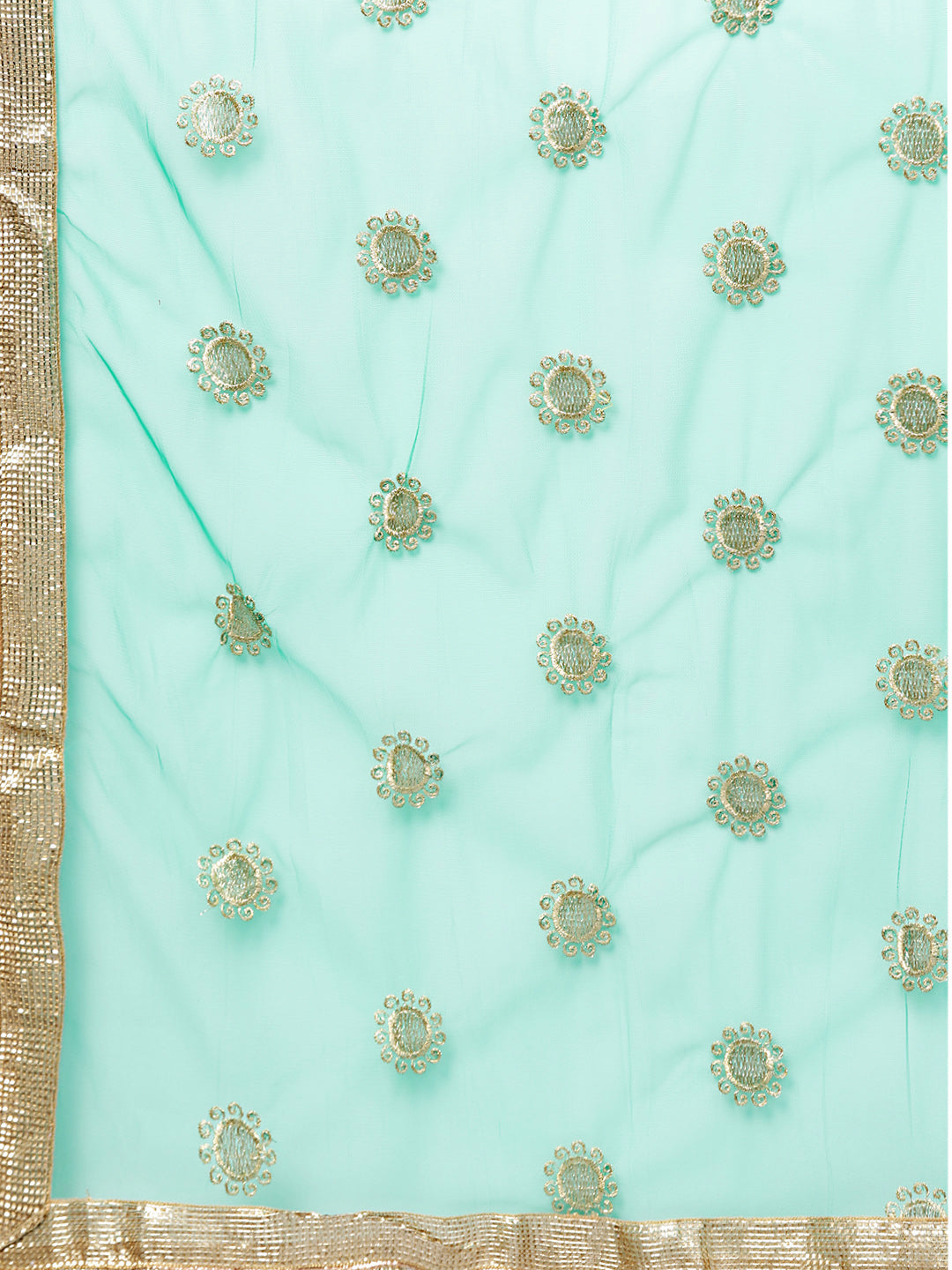 Chanderi Dress Material with Embroidered Dupatta