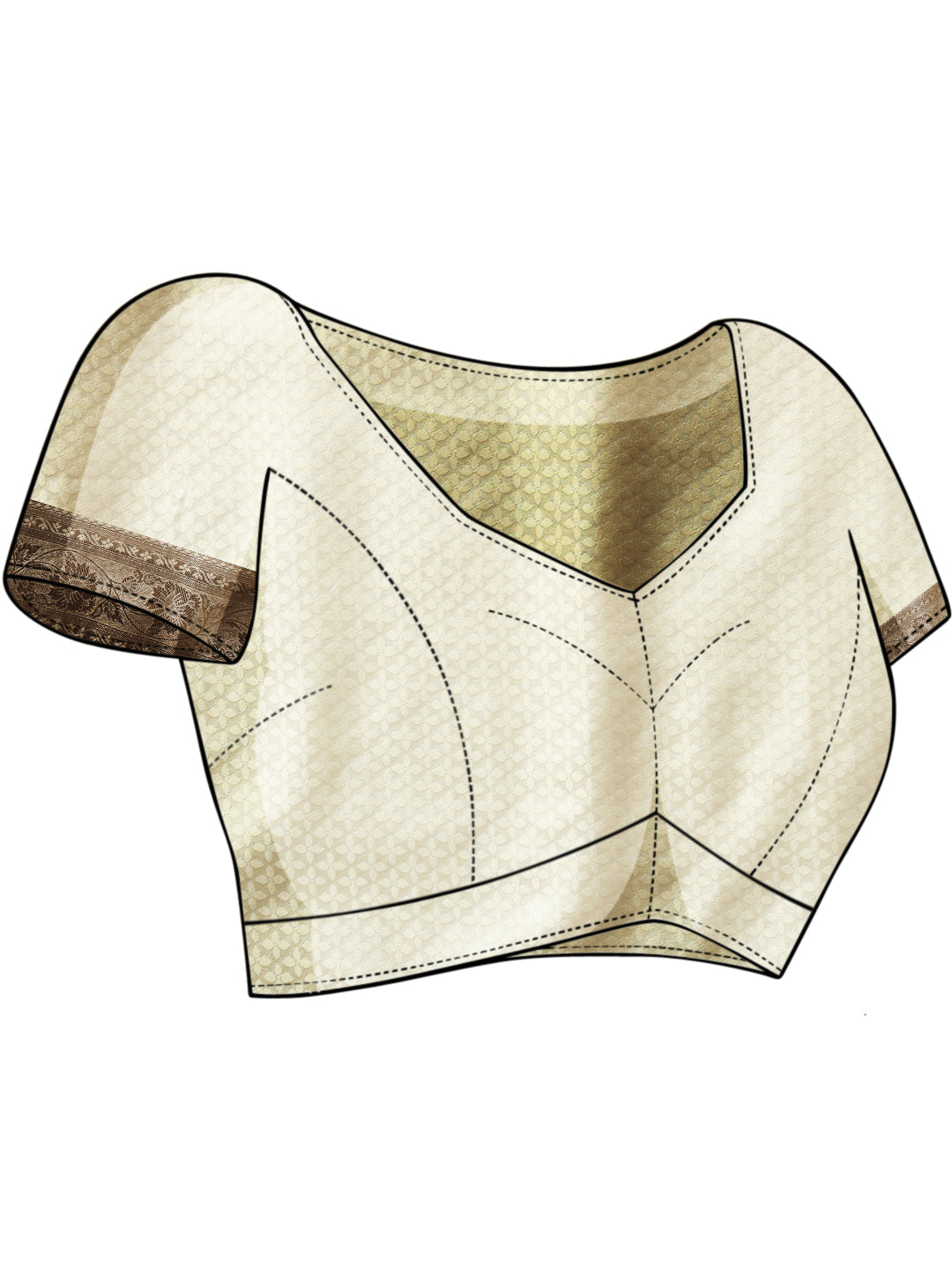 Handloom Banarasi Silk Saree with Resham & Zari weaving Stripes