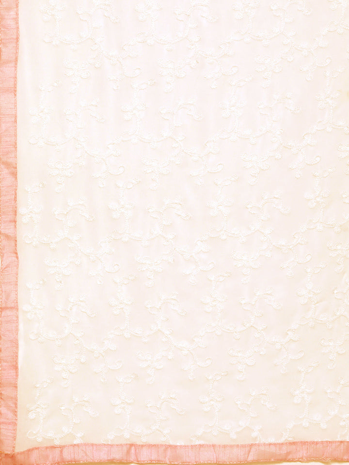 Chanderi Chikankari Sharara Suit with Chiffon Dupatta